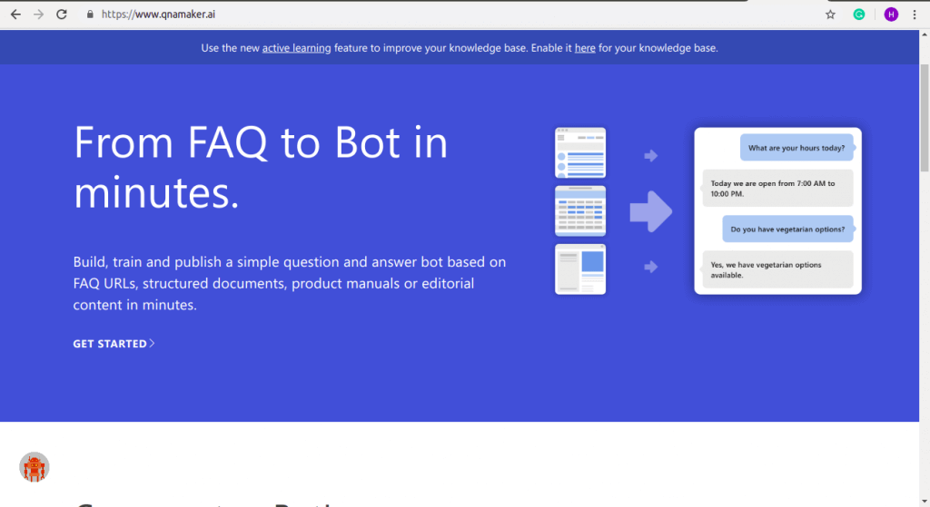 QnA Chatbot Development Platform