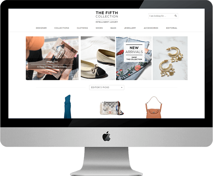 vintage fashion eCommerce platform