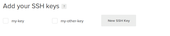 SSH key