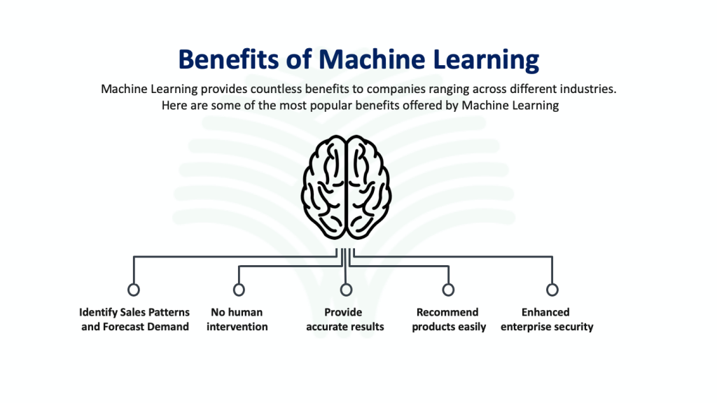 benefits of machine learning and ai