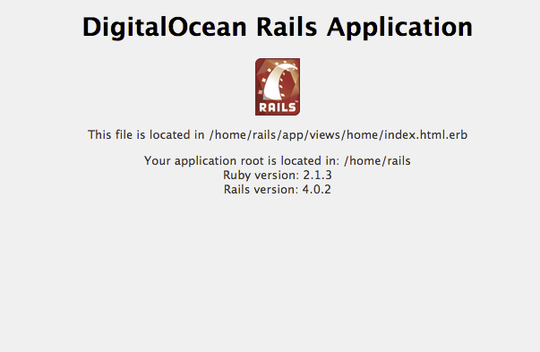 digitalocean rails app