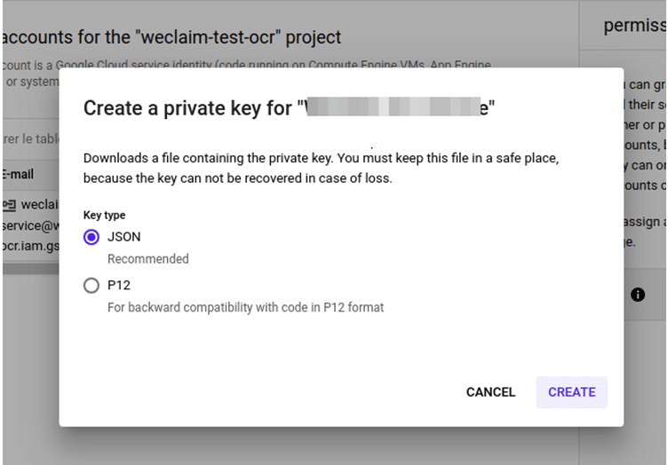 how to Create a key” from a stock column