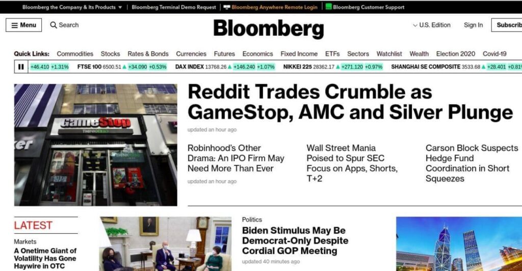 Bloomberg - giant media network