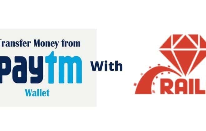 Paytm Wallet Money Transfer with Ruby on Rails