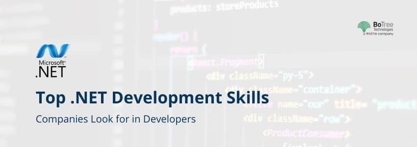 Top .NET Development Skills Companies Look for Developers