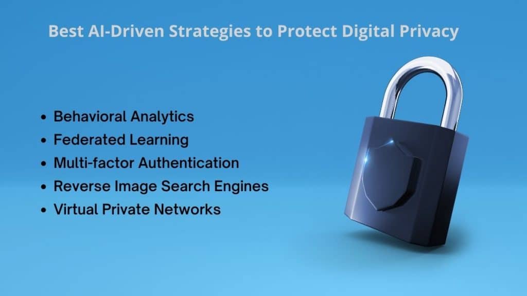 AI Driven Strategies to Protect Digital Privacy