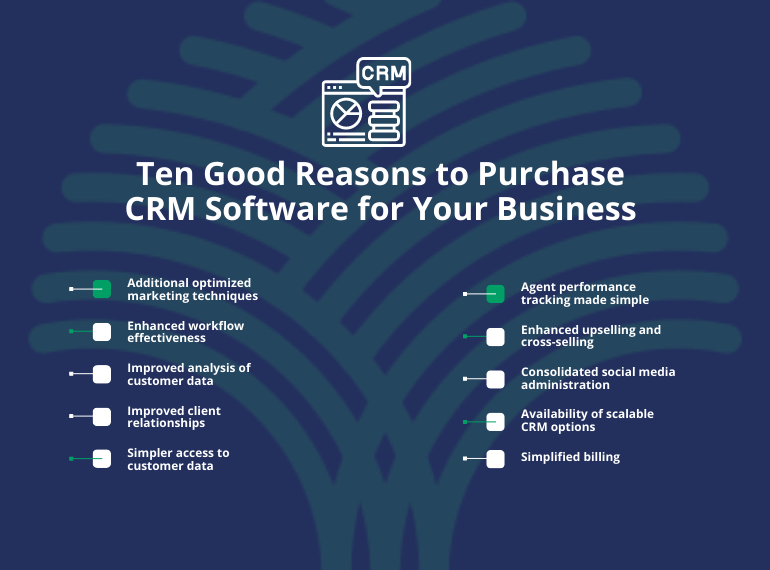 Reasons to purchase CRM Software for your business