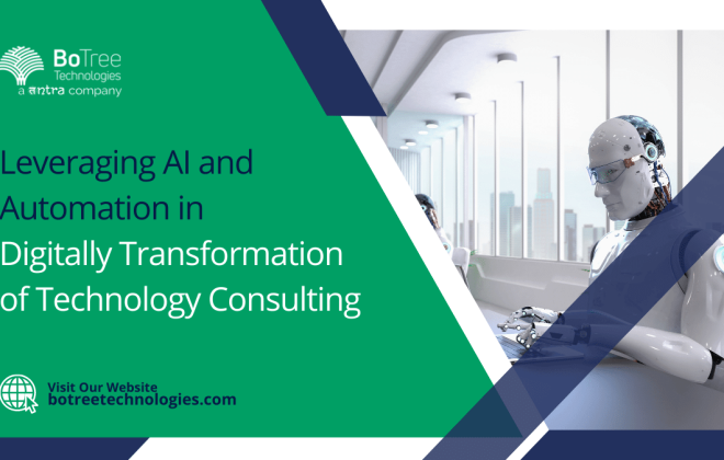 Leveraging AI and Automation in Digitally Transformation of Technology Consulting