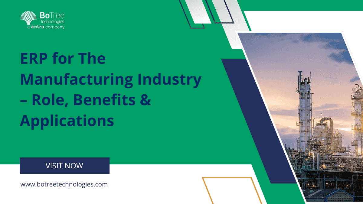 ERP for The Manufacturing Industry