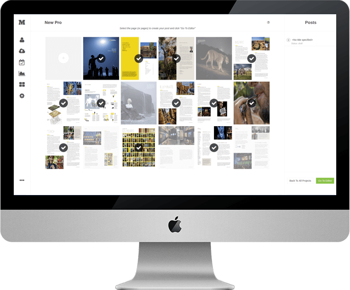 Magnificent - PDF Pages Selection to Create Article