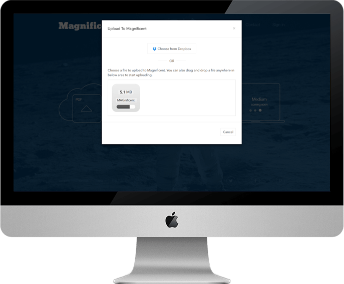 Magnificent - High Volume PDFs Upload